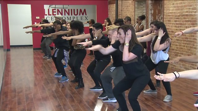 Learning hip-hop moves at new dance school on Near West Side