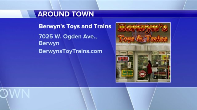 Around Town visits Bewyn’s Toy Trains