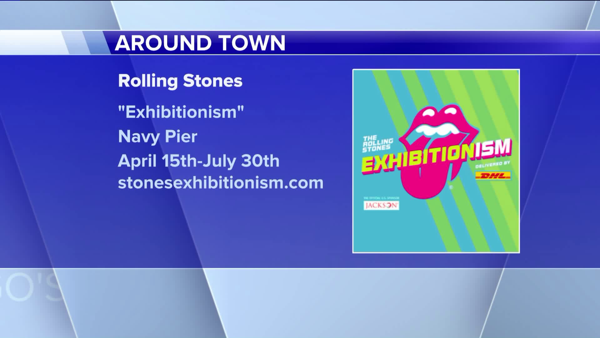 Around Town at The Rolling Stones Exhibition