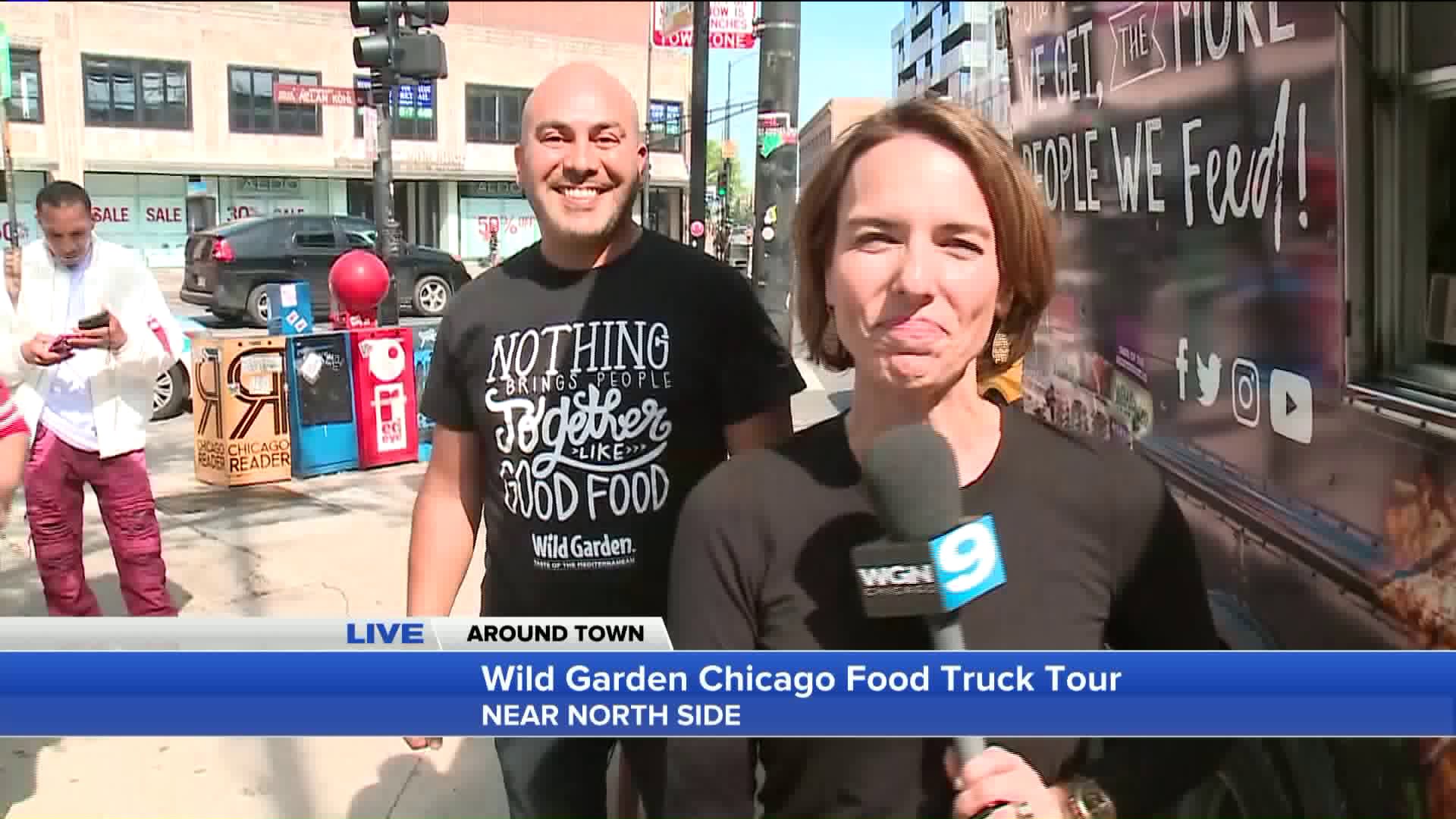 Around Town hands out free food with help from Wild Garden