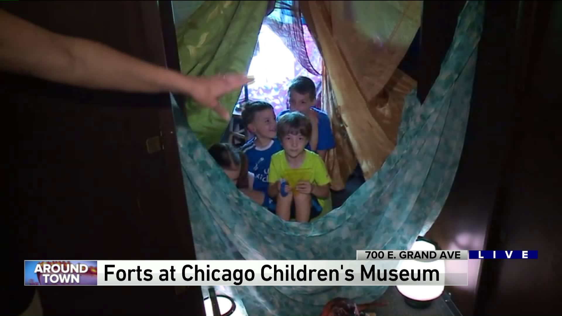 Around Town checks out Forts at Chicago Children’s Museum