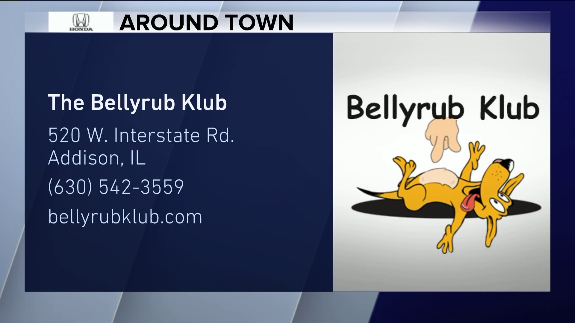Around Town checks out Bellyrub Klub