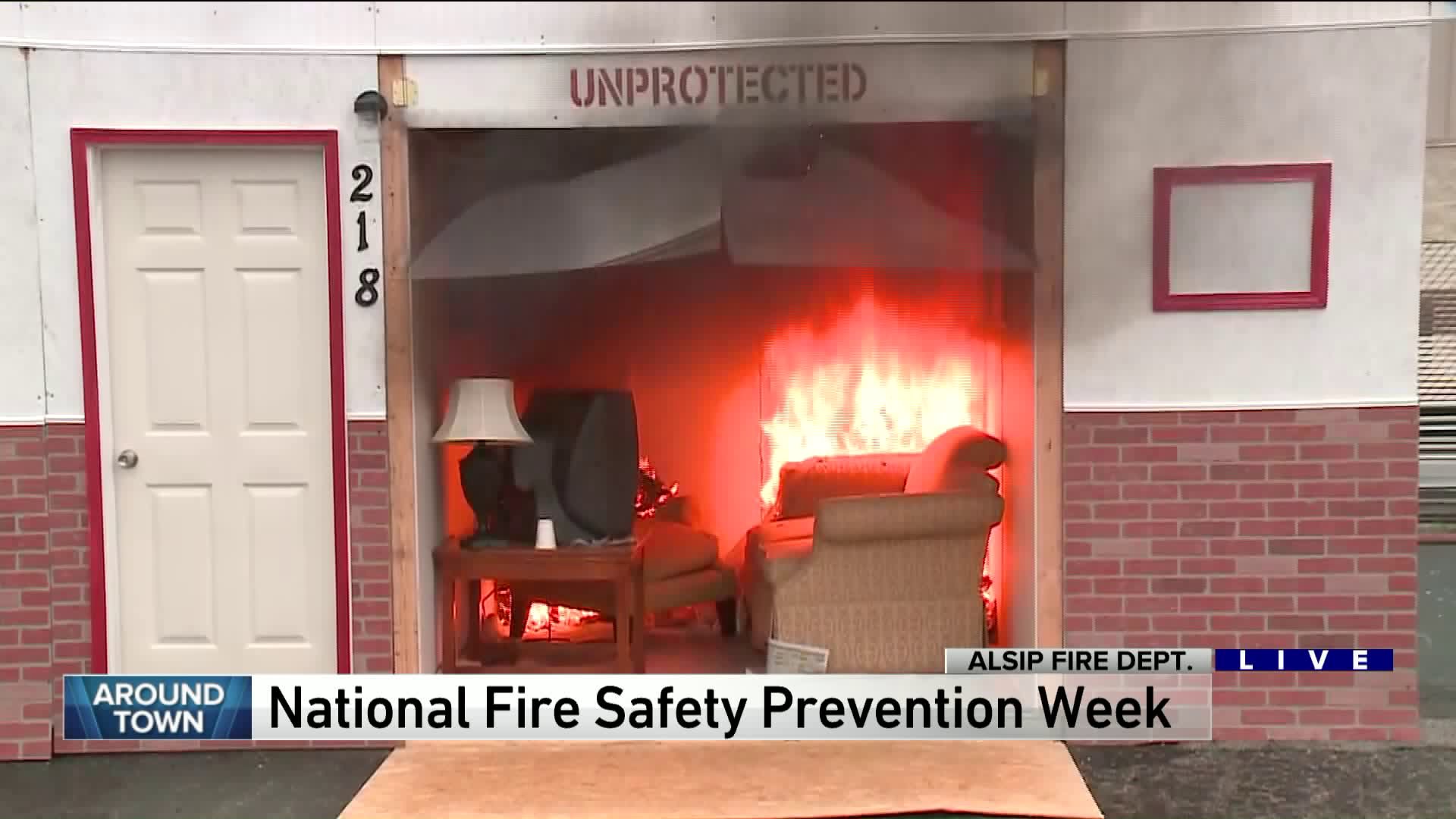 Around Town & National Fire Safety Prevention Week