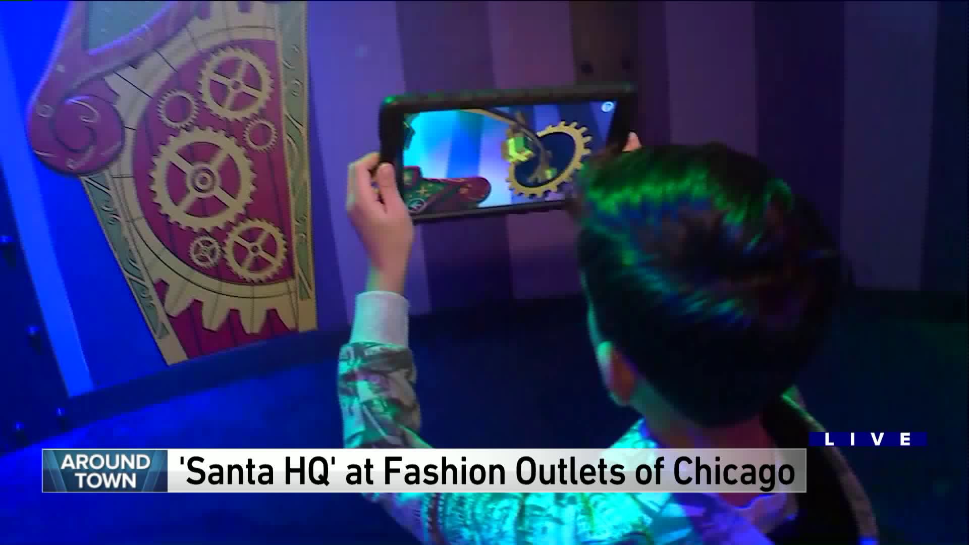 Around Town checks out ‘Santa HQ’ at Fashion Outlets of Chicago