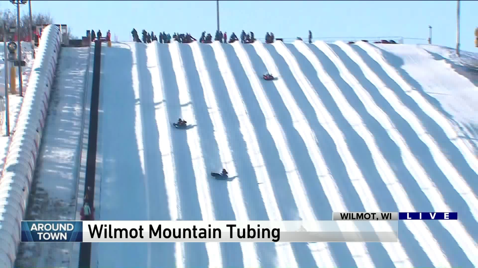 Around Town goes snow tubing at Wilmot Mountain