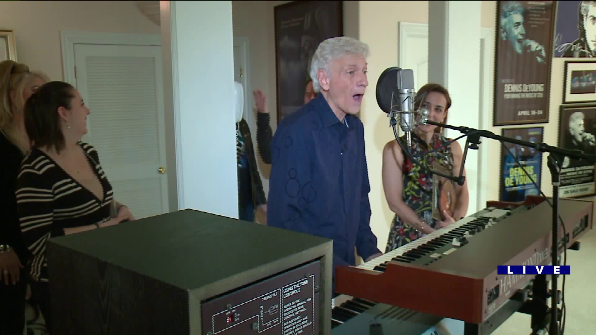 Around Town gives us an inside look into Dennis DeYoung’s house