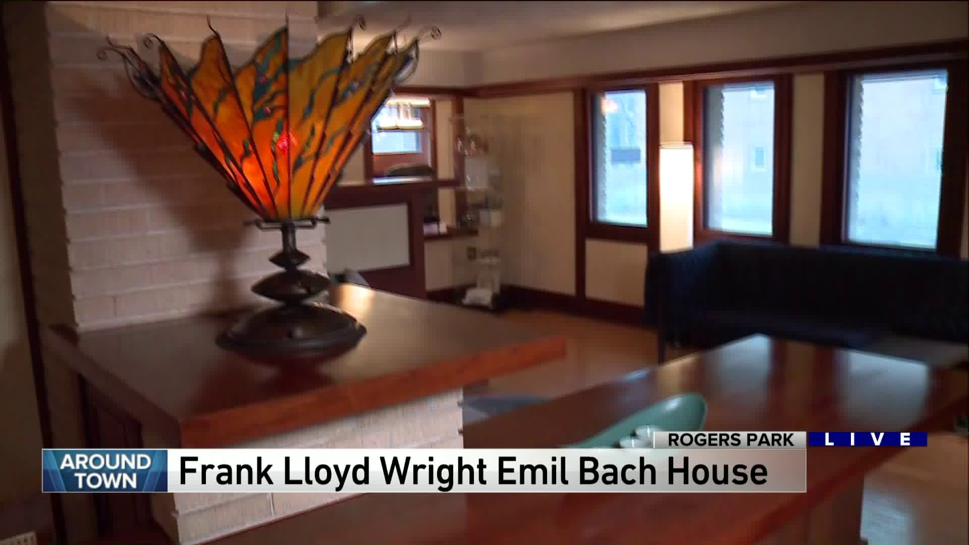 Around Town checks out Frank Lloyd Wright’s Emil Bach House