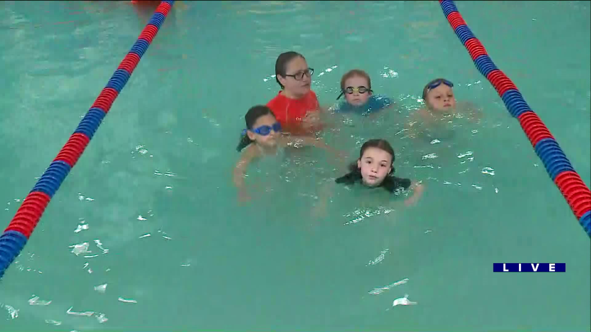 Around Town talks about summer safety at Goldfish Swim School