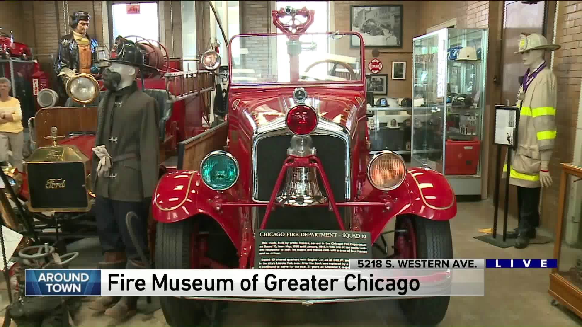 Around Town at the Fire Museum of Greater Chicago