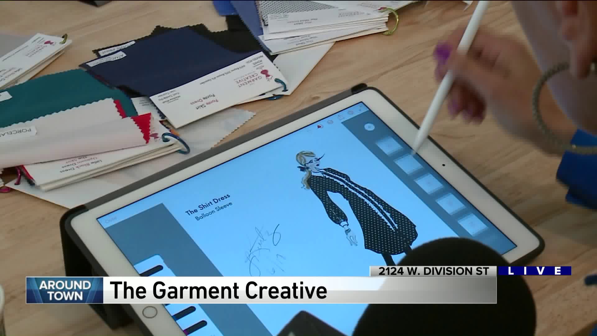 Designing fashion at The Garment Creative with Around Town
