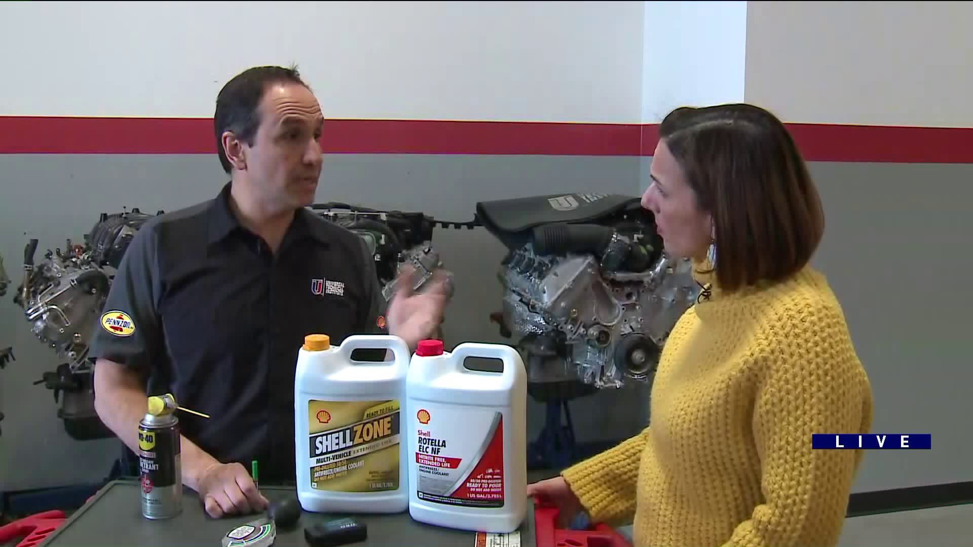 Around Town learns some tips for your car during extreme temperatures from Universal Technical Institute
