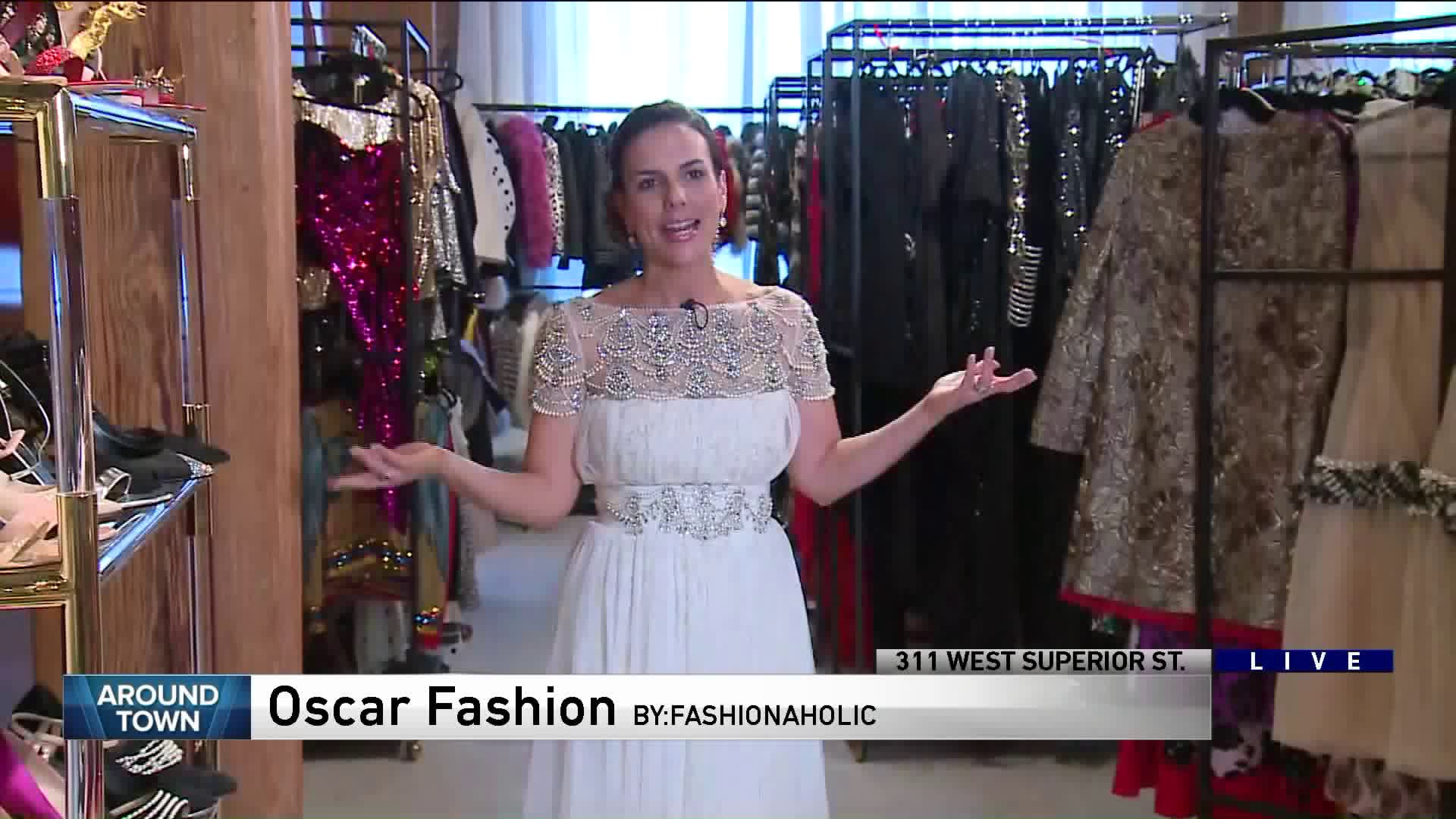 Around Town dresses up to talk Oscars fashion at By:Fashionaholic