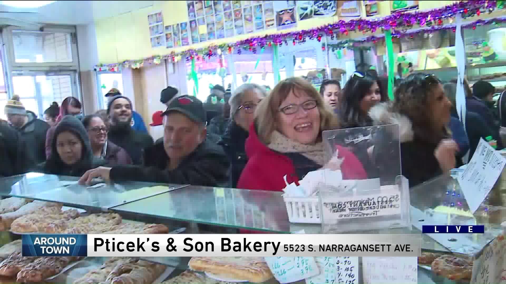 Around Town celebrates Paczki Day at Pticek’s and Son bakery