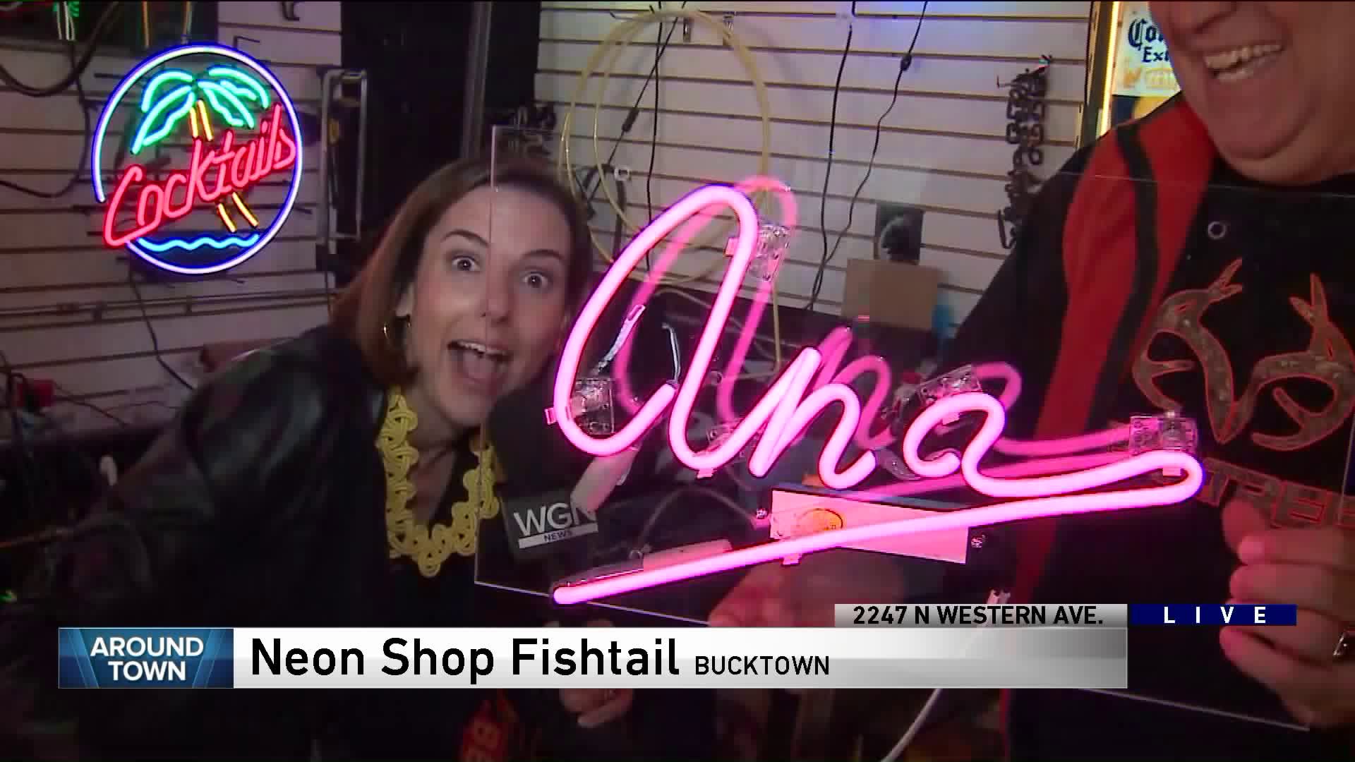 Neon Shop Fishtail makes one of Ana’s dreams come true Around Town
