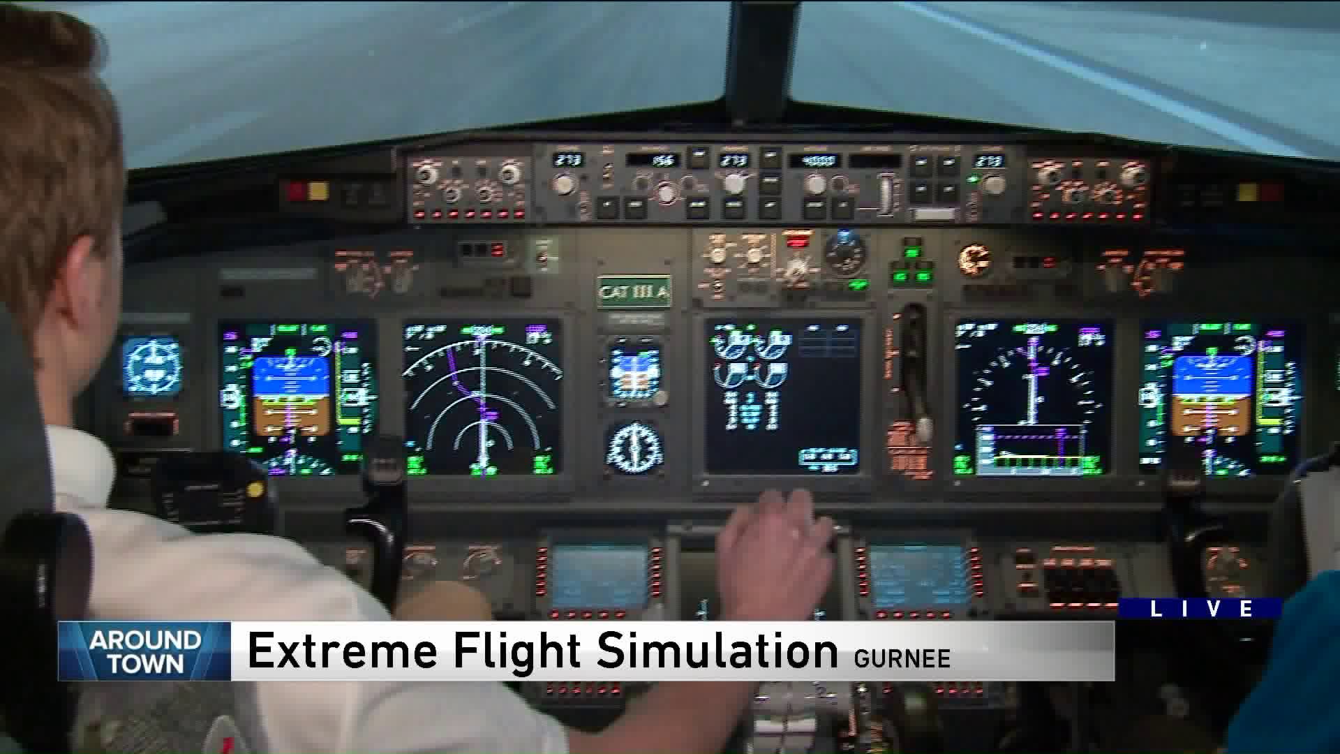 Around Town takes a trip with Extreme Flight Simulation