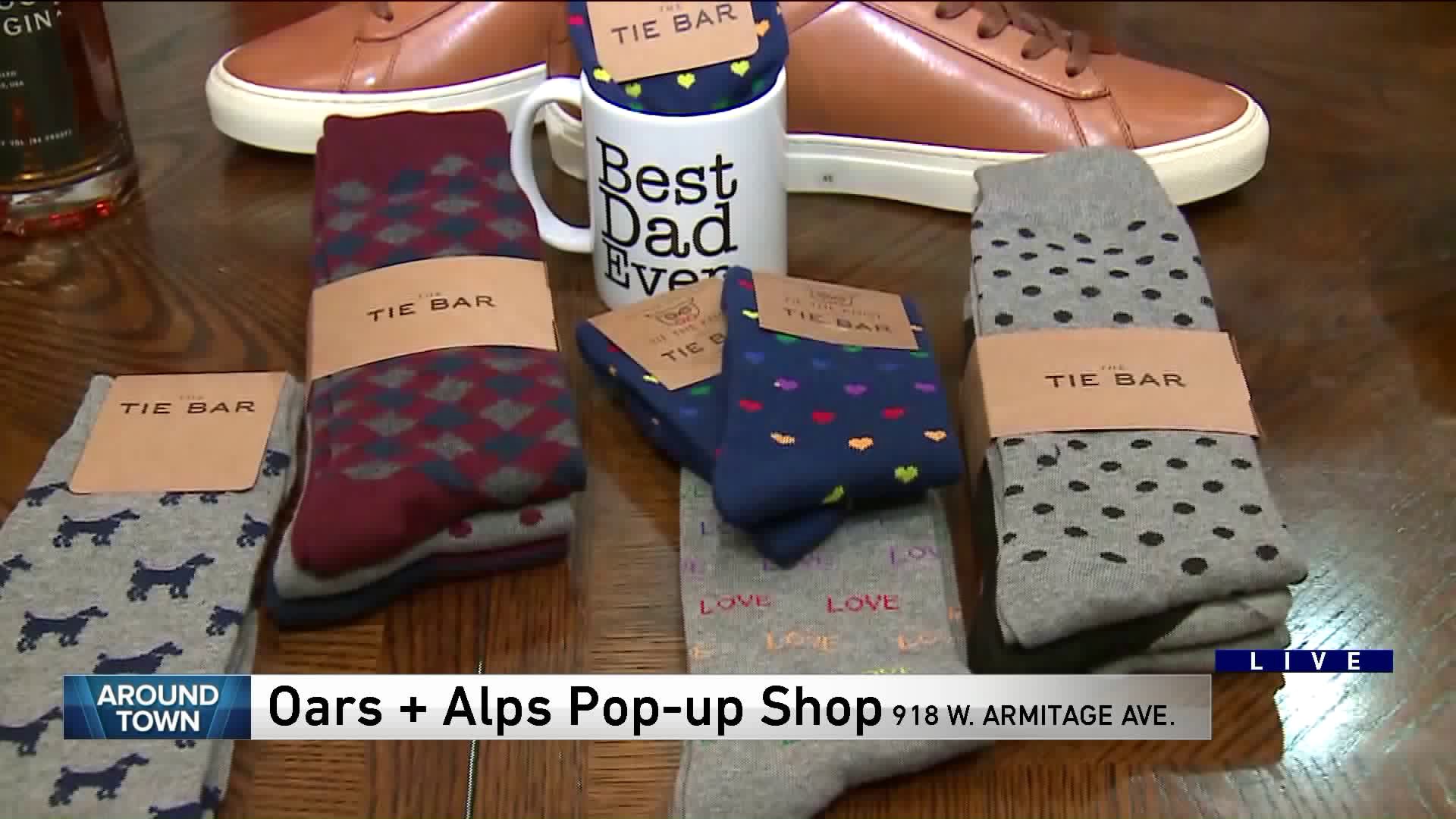 Around Town checks out the Oars + Alps Father’s Day pop-up shop at The Tie Bar