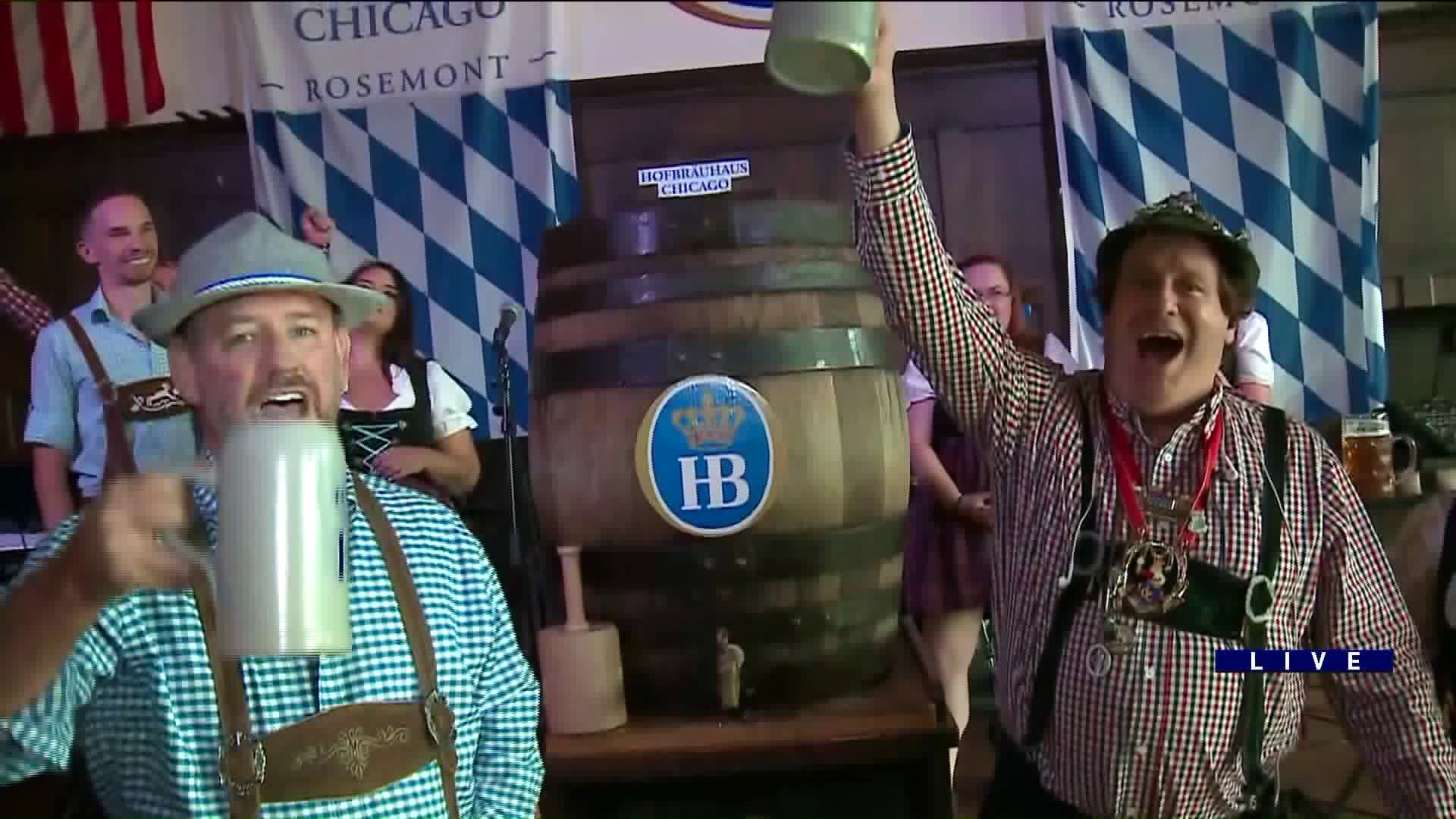 Around Town celebrates Oktoberfest at Hofbrauhaus