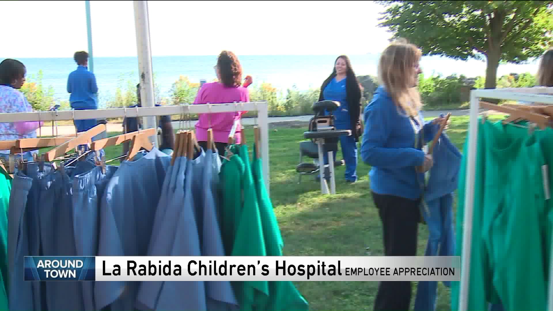 Around Town goes to La Rabida Children’s Hospital for an employee appreciation event