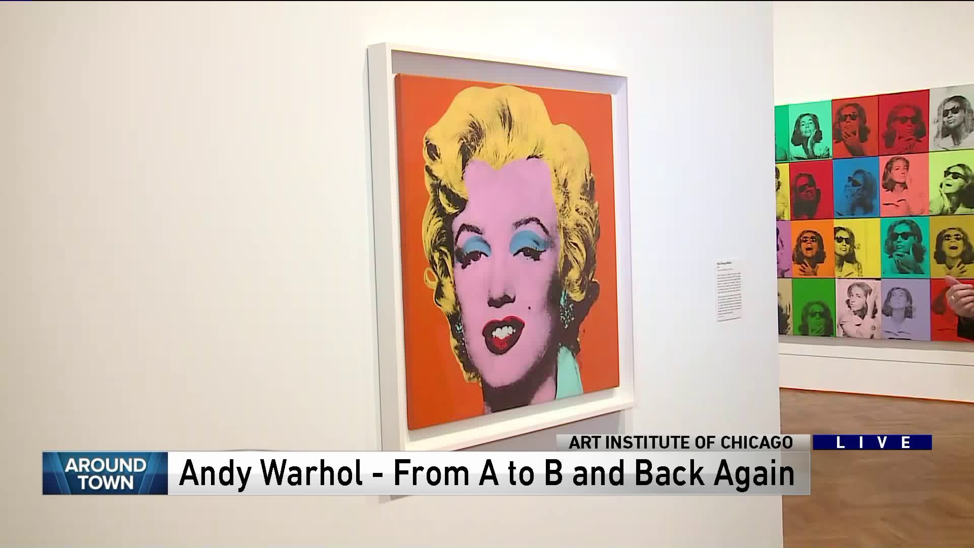 Around Town previews the ‘Andy Warhol – From A to B and Back Again’ exhibition