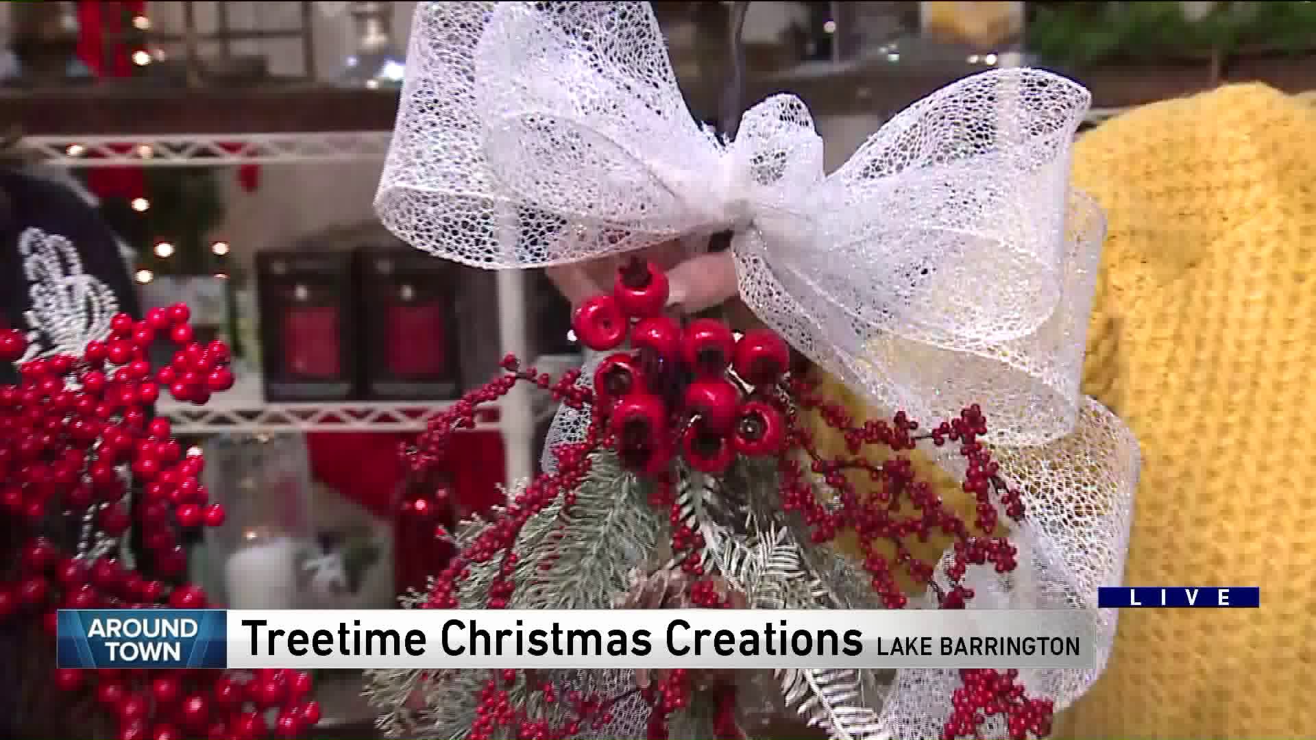 Around Town visits Treetime Christmas Creations