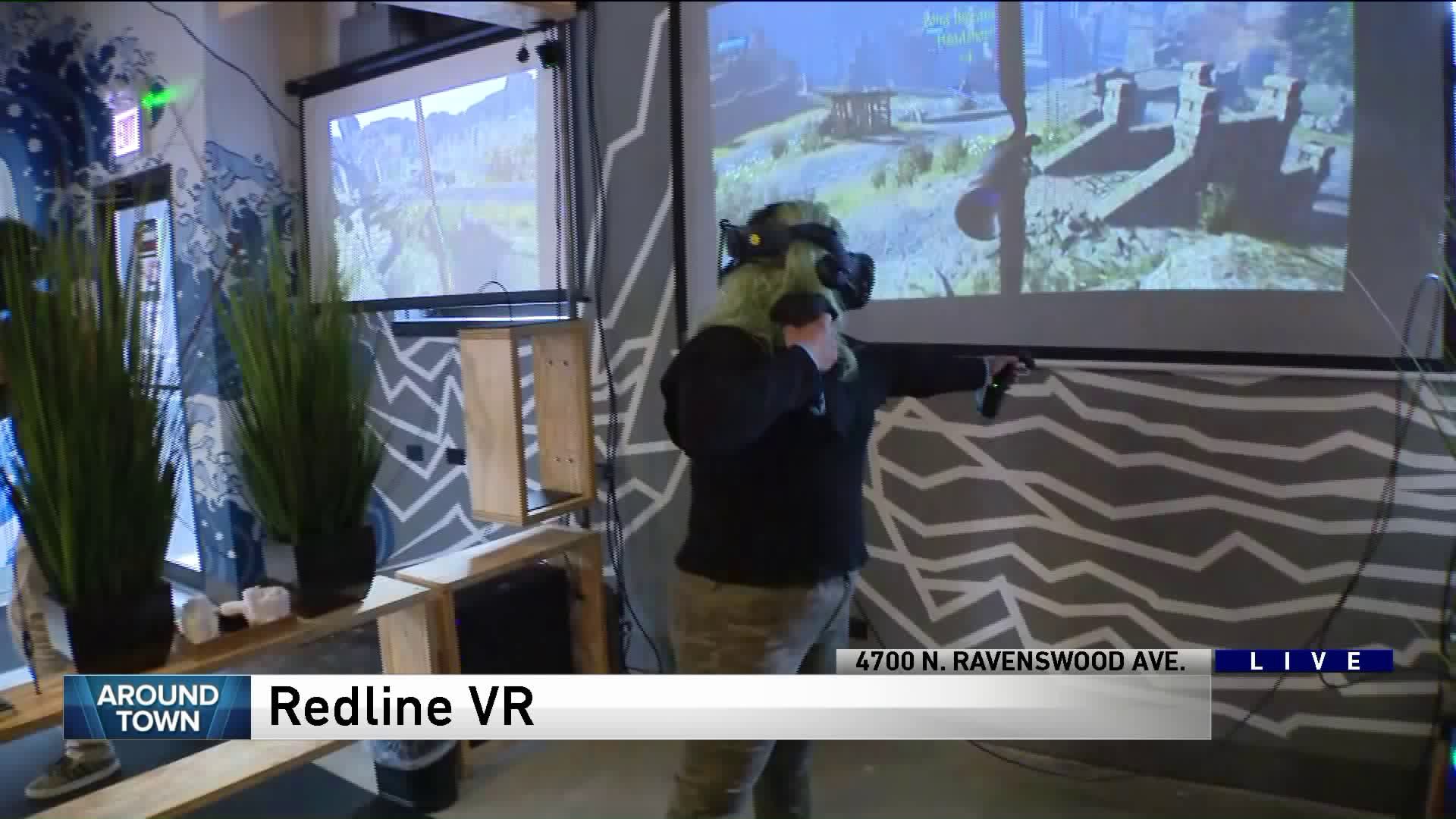 Around Town checks out Redline VR