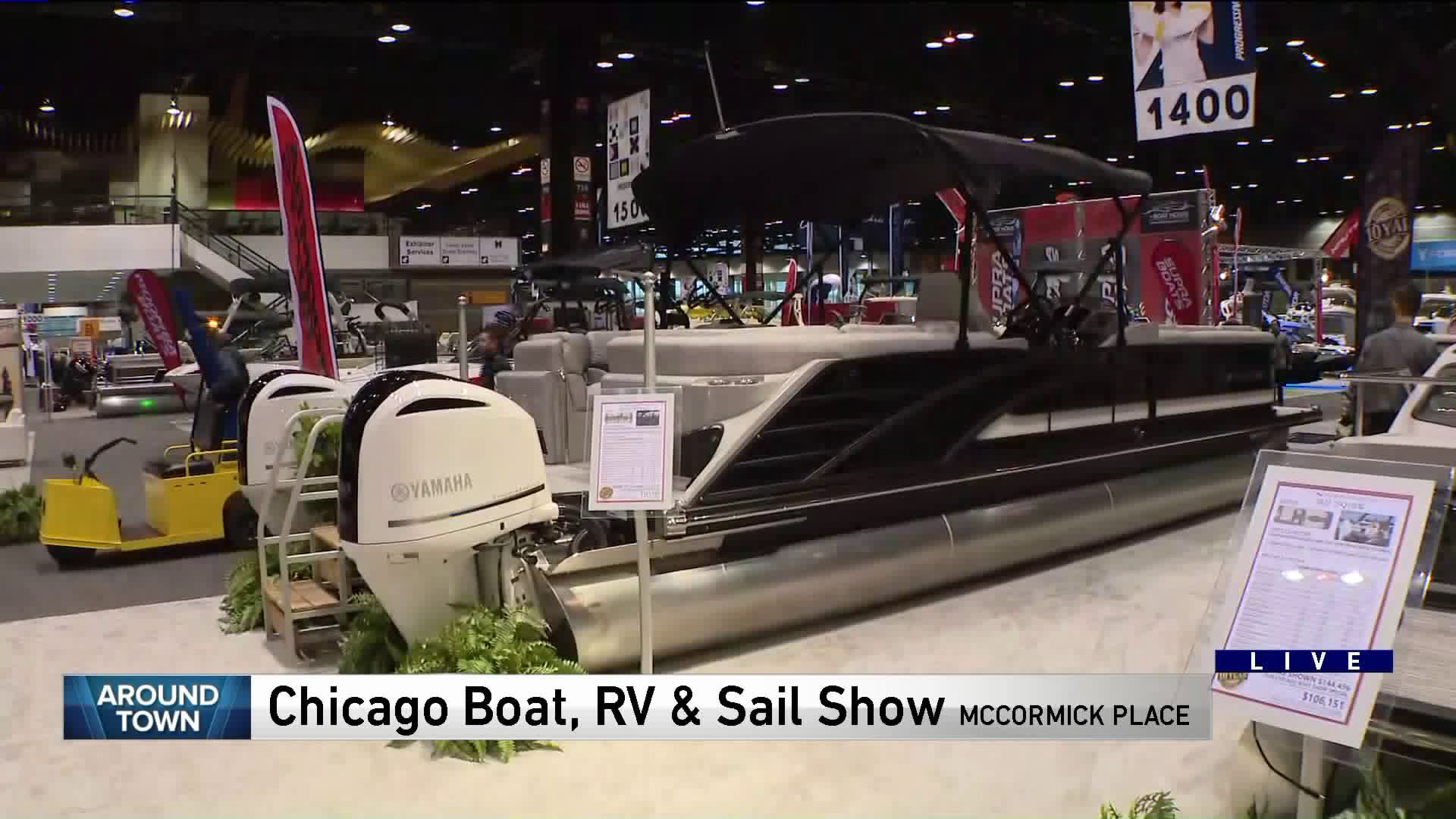 Around Town visits the Chicago Boat, RV & Sail Show