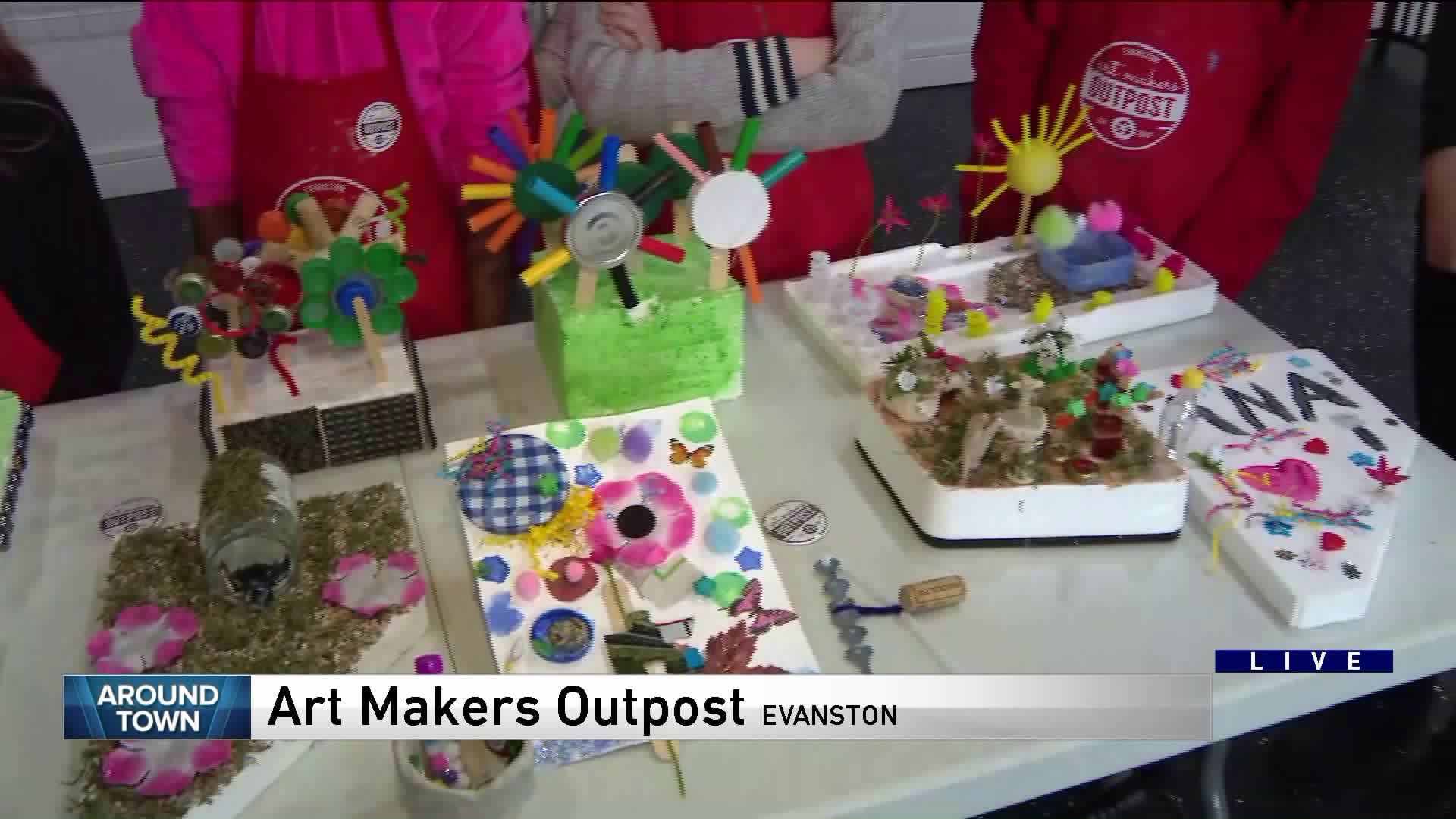 Around Town checks out Art Makers Outpost