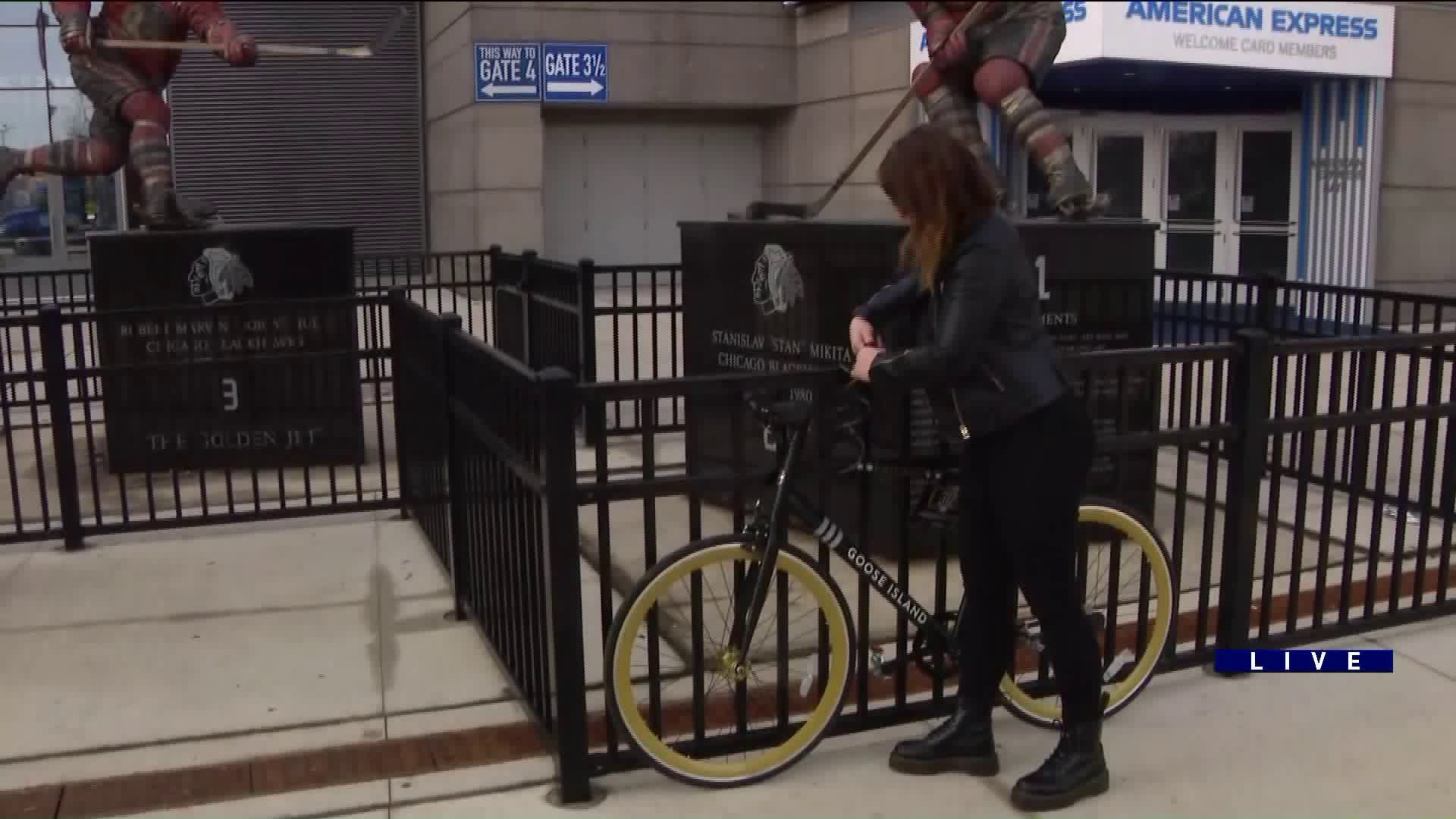 Around Town celebrates Goose Island’s 312 Day by doing a bike drop