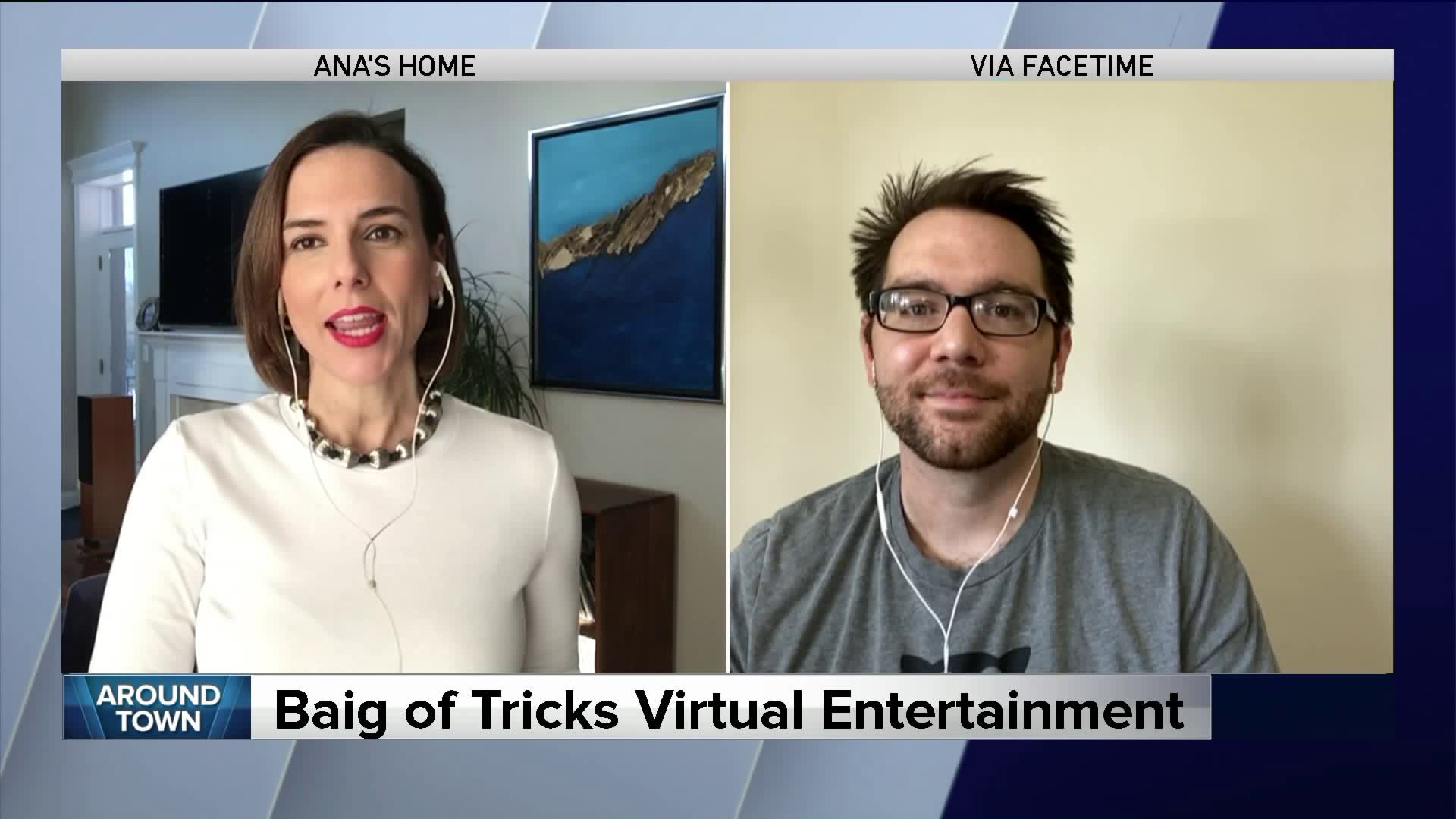 Around ‘The House’ talks virtual trivia