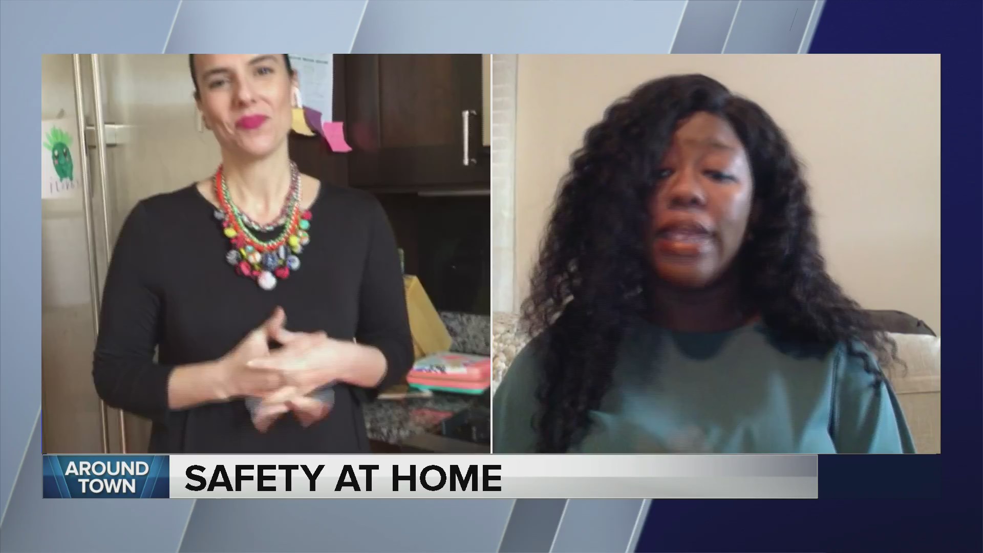 Around ‘The House’ learns some tips about safety at home