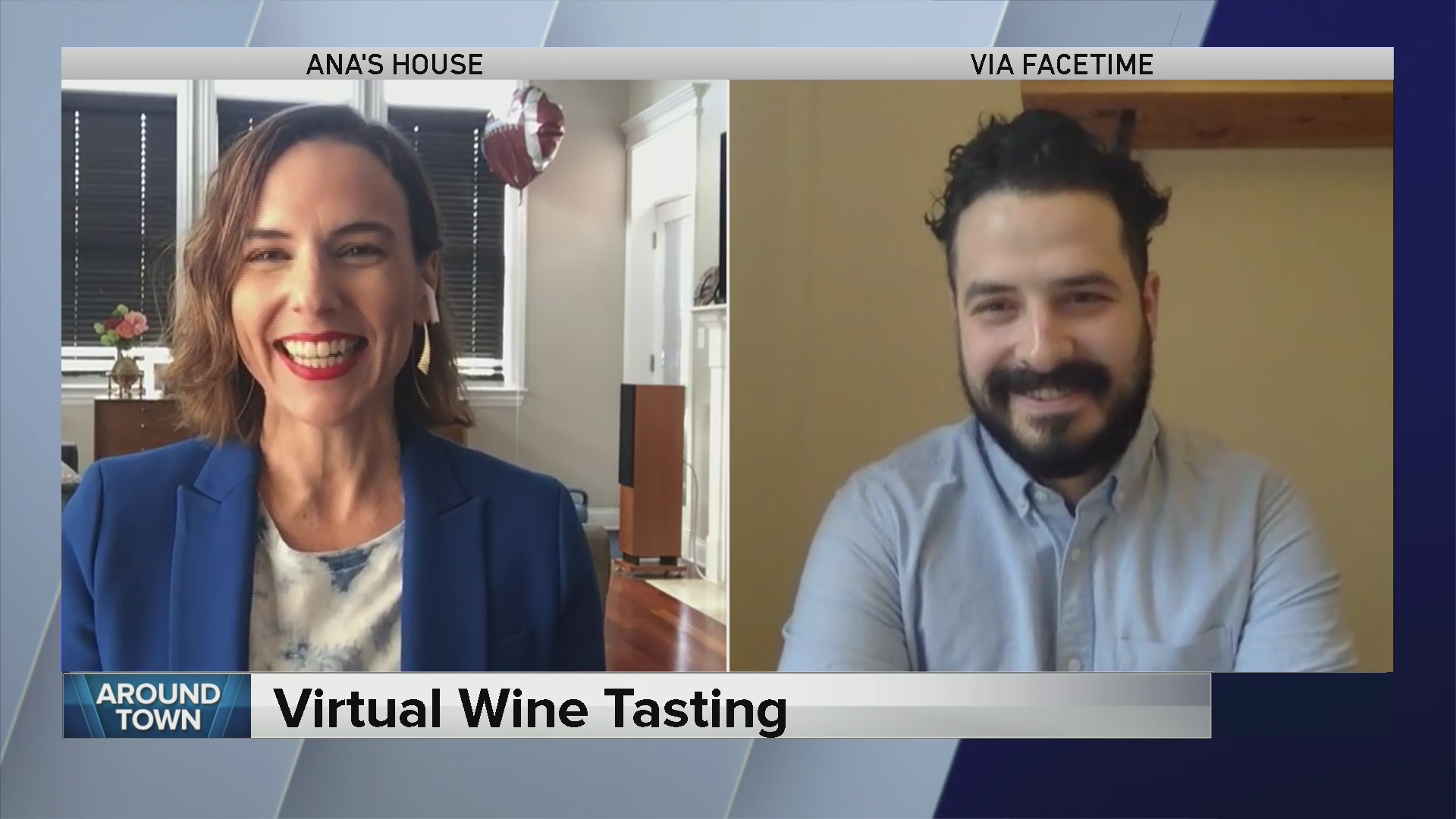 Around ‘The House’ has some fun with virtual wine tasting and vinyl records