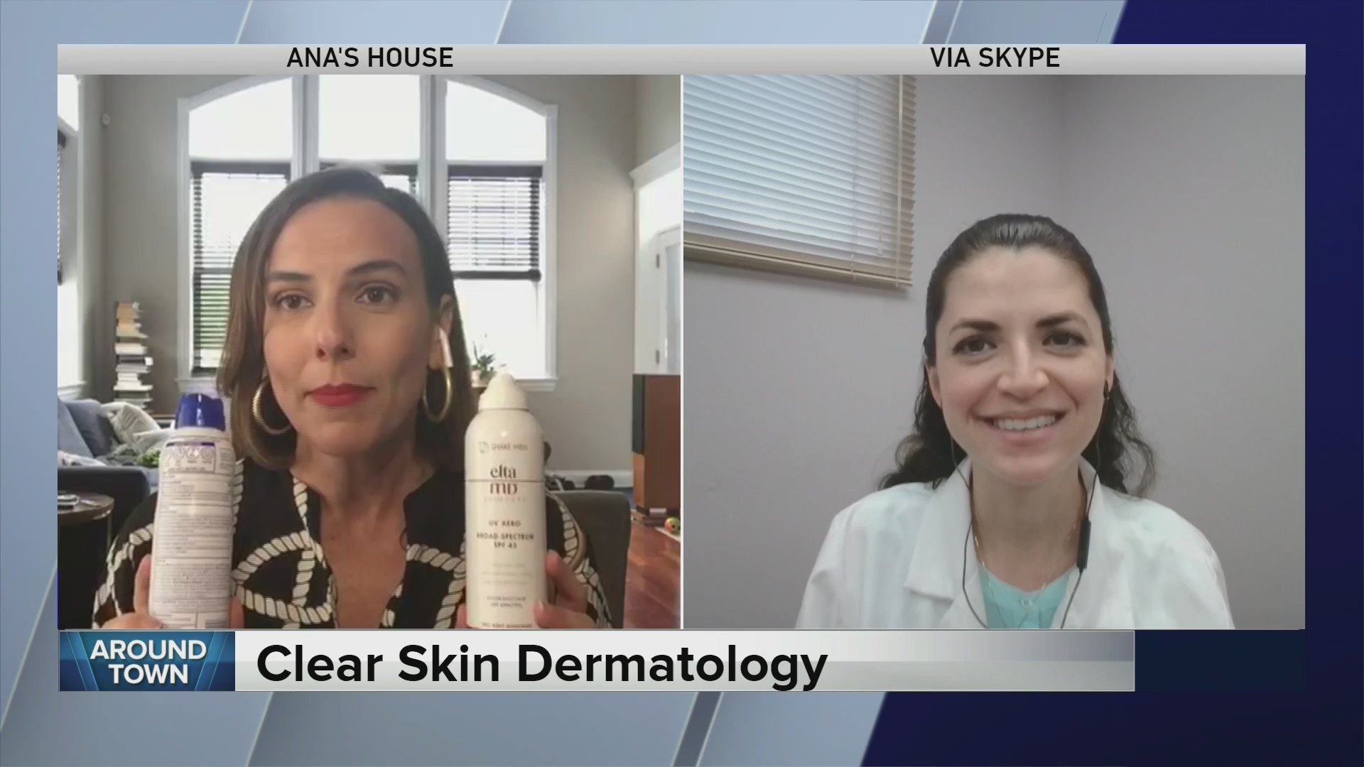 Around ‘The House’ gives tips on sunblock and how to help your skin after wearing masks all day