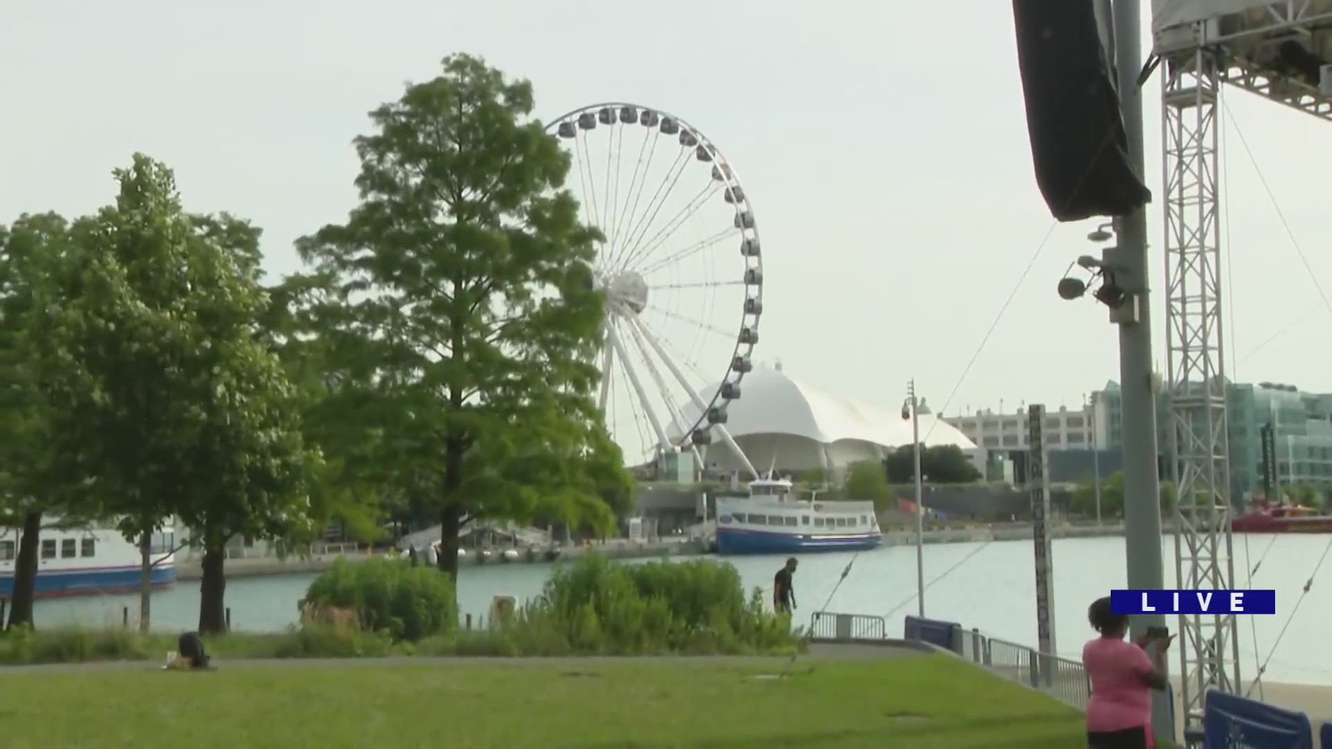 Around Town checks in with Navy Pier  about their new safety measures