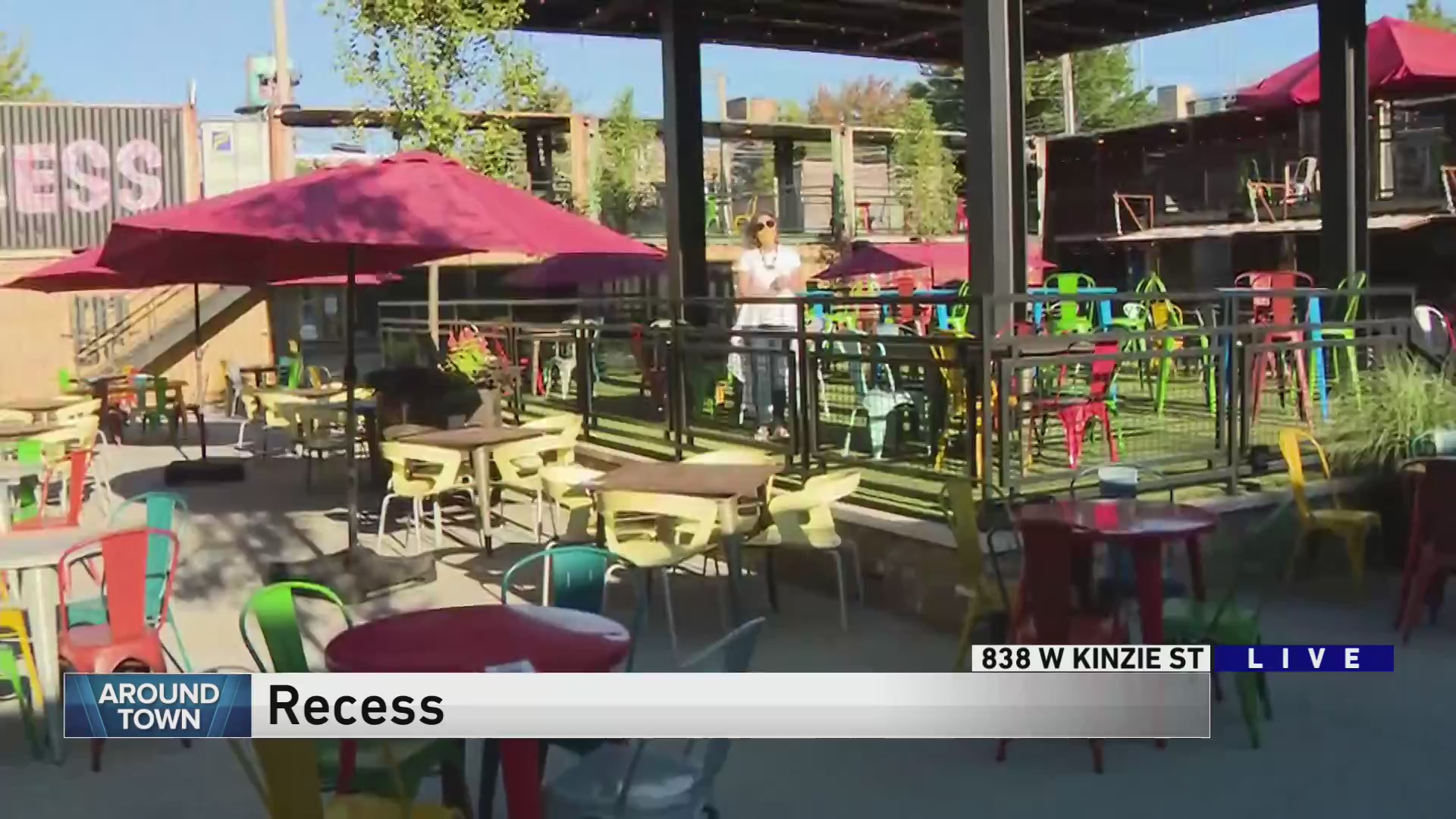 Around Town visits Recess, the largest outdoor dining patio in the city