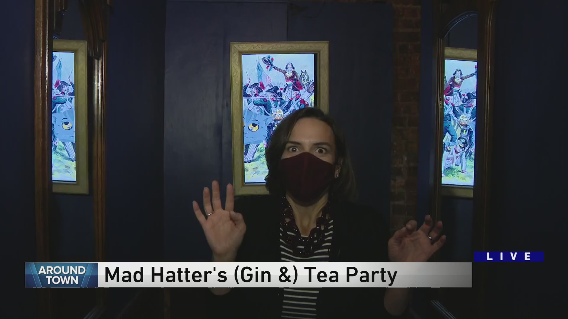 Around Town checks out the Mad Hatter’s (Gin &) Tea Party