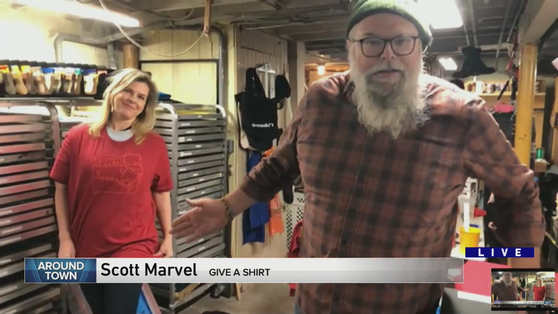 Around ‘The House’ checks in with the folks from Give a Shirt and talks holiday baking tips