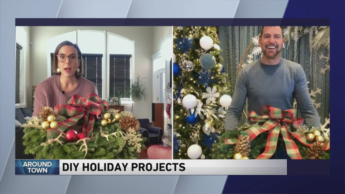 Around ‘The House’ does a DIY project with Kehoe Designs and the Holiday Shoppe pop-up