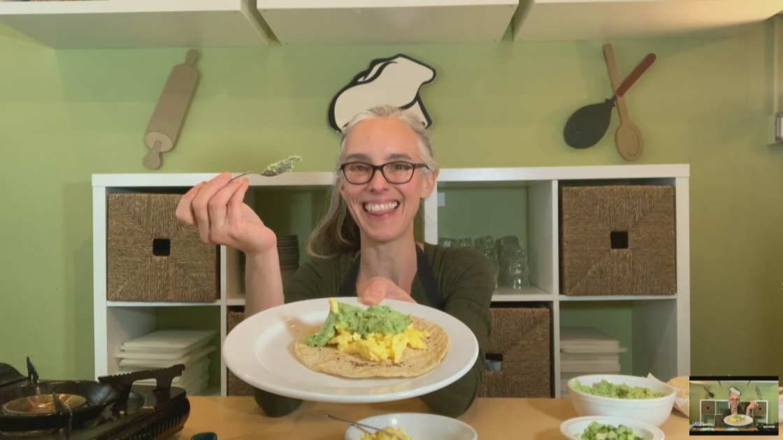 Around ‘The House’ makes broccoli guacamole and breakfast tacos with The Kids’ Table
