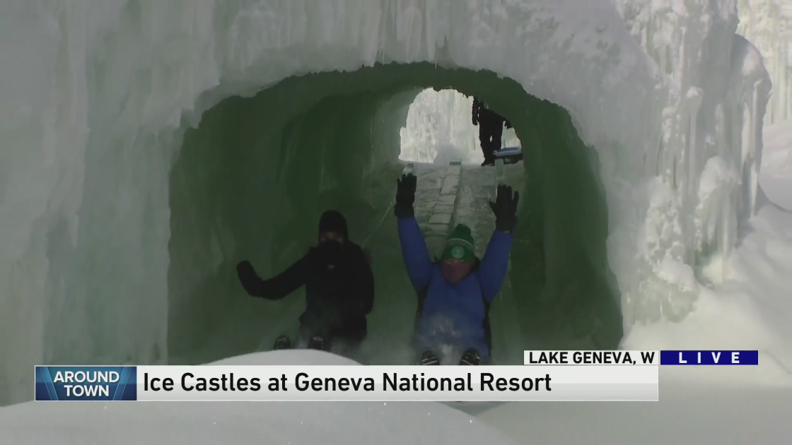 Around Town visits the Lake Geneva Ice Castles