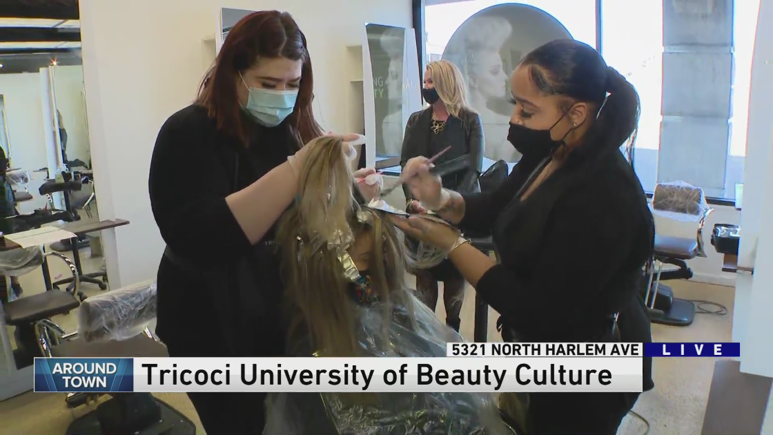 Around Town visits Tricoci University of Beauty Culture
