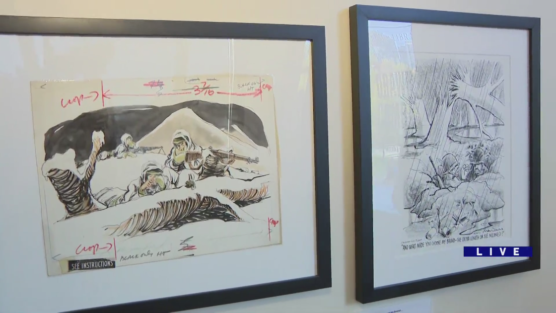 Around Town previews the ‘Drawn to Combat: Bill Mauldin & the Art of War’ exhibit at the Pritzker Military Museum & Library