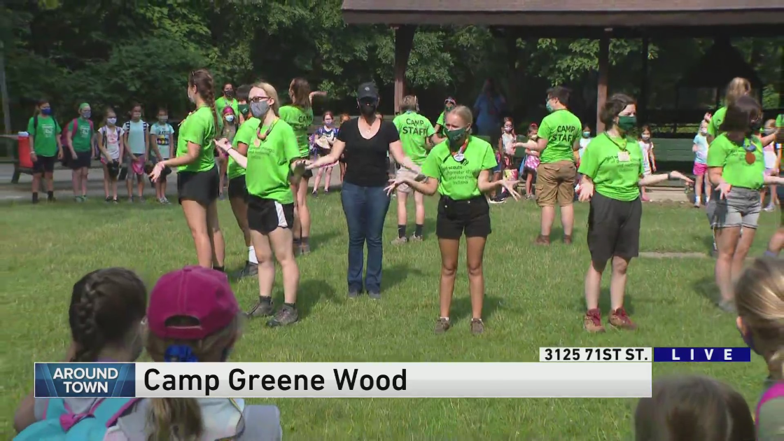 Around Town goes to Girl Scout camp at Camp Greene Wood