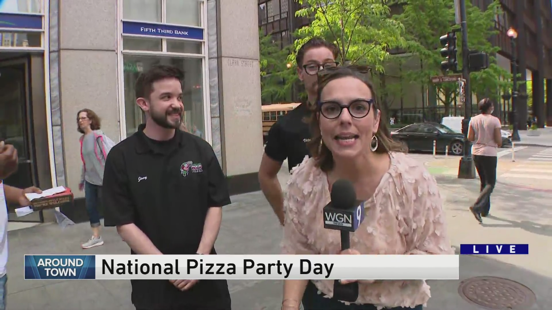 Around Town celebrates National Pizza Party Day
