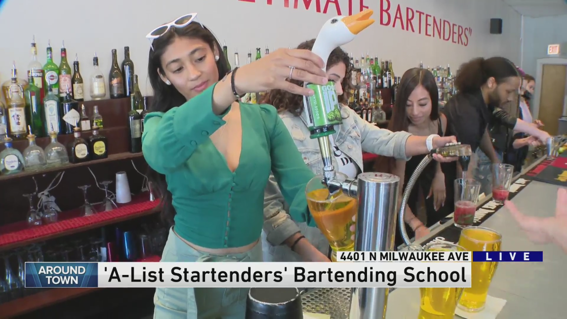 Around Town learns how to bartend at A-List Startenders
