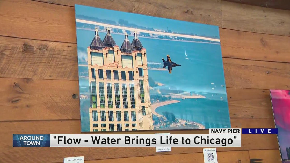 Around Town previews Barry Butler’s exhibit, ‘Flow – Water Brings Life to Chicago’