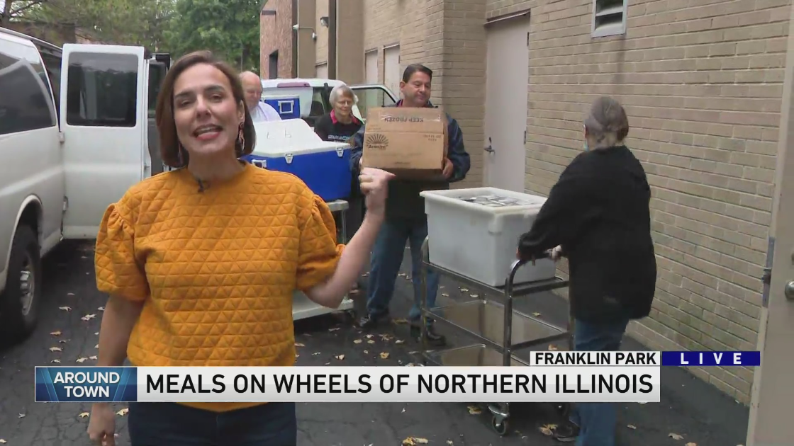 Around Town visits one of the ‘Meals on Wheels of Northern Illinois’ locations