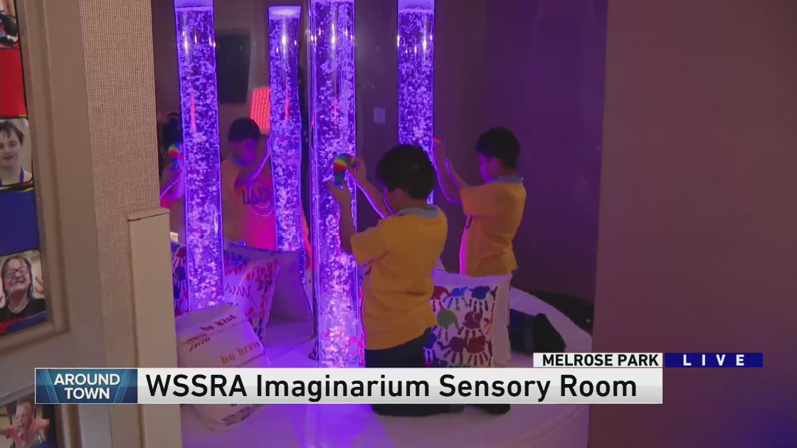 Around Town visits WSSRA’s Imaginarium Sensory Room