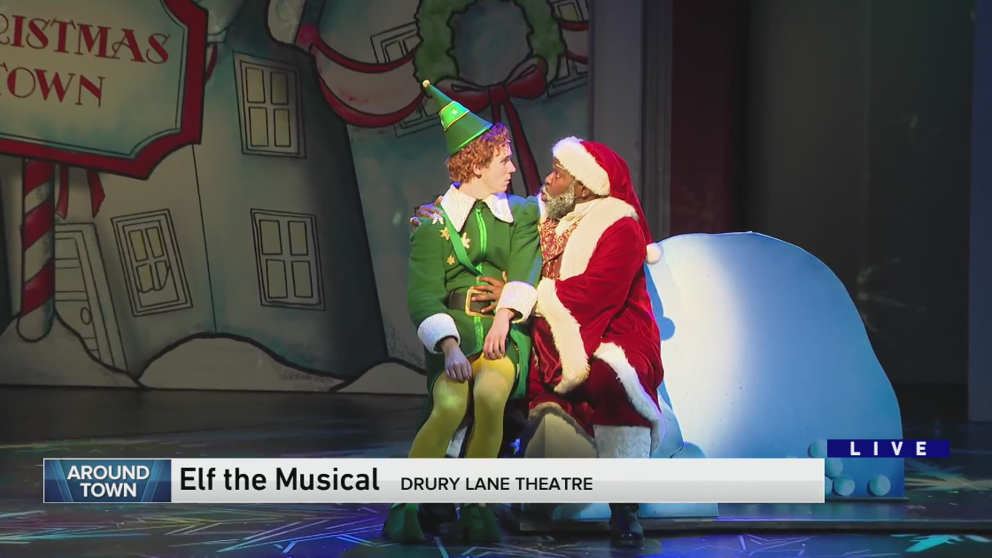 Around Town checks out ‘Elf the Musical’ at Drury Lane Theatre