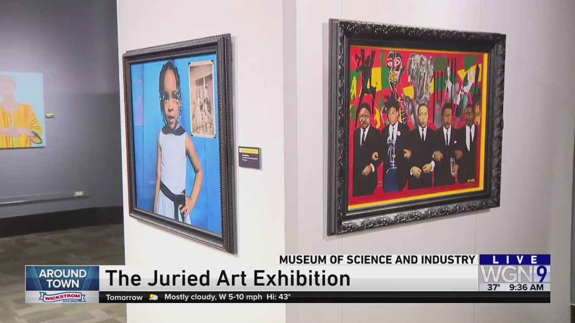 Around Town previews the Black Creativity Juried Art Exhibition at Museum of Science and Industry