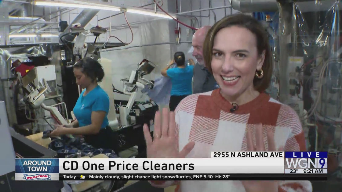 Around Town goes behind the scenes of CD One Price Cleaners